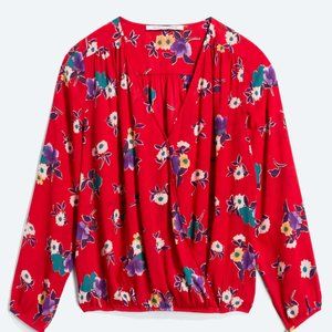 Collective Concepts Aimee Tie Detail Surplice Top